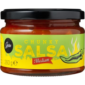 GESTUS SALSA DIP MIDDEL 260 G