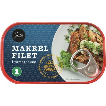 GESTUS MAKREELFILET 125 G