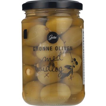 GESTUS OLIJVEN MET KNOFLOOK 290 G